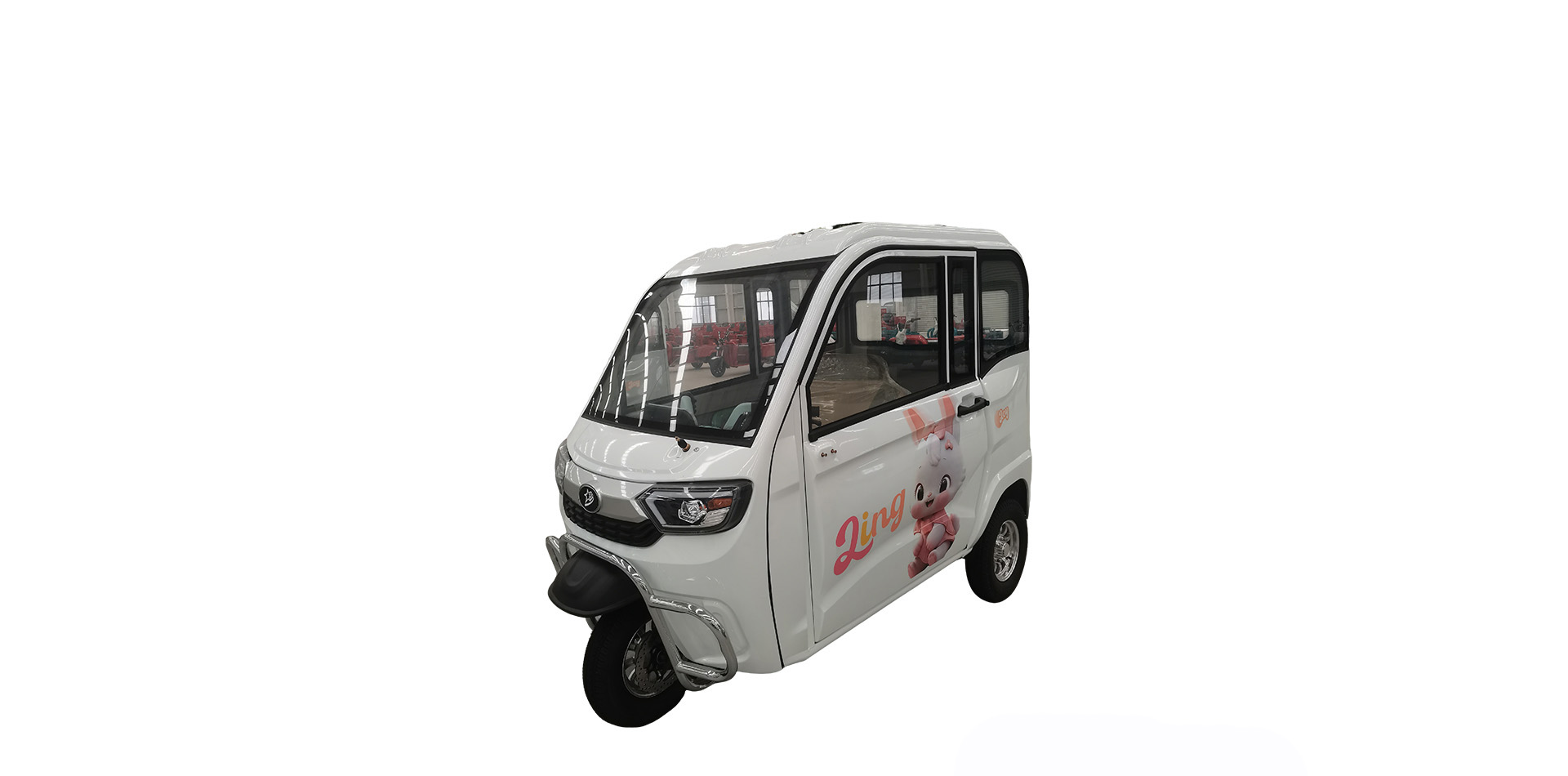 布迪熊P1电动车 - 正面展示