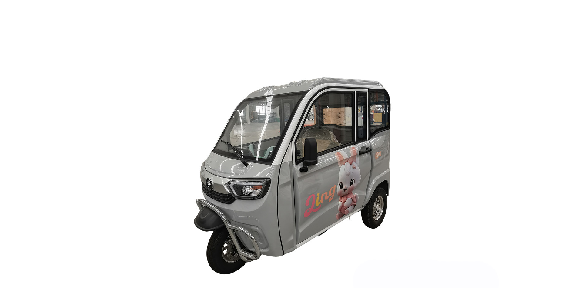 布迪熊P1电动车 - 侧面展示